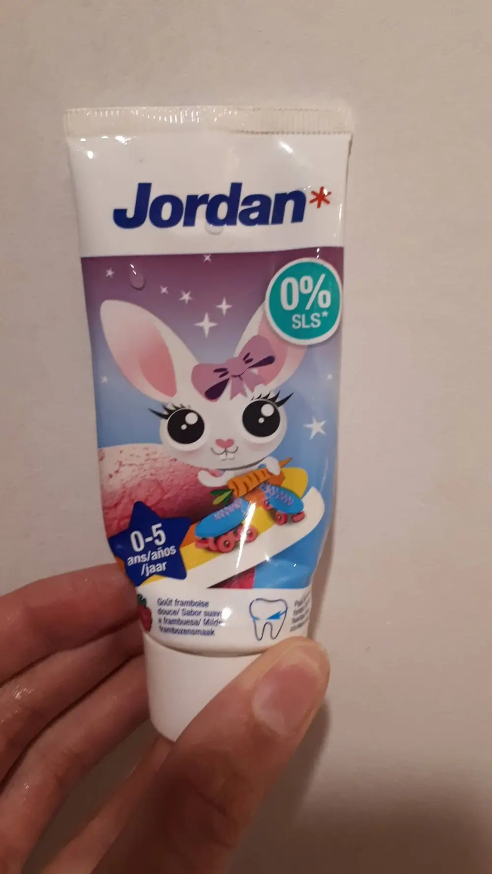 JORDAN - Goût framboise - Dentifrice