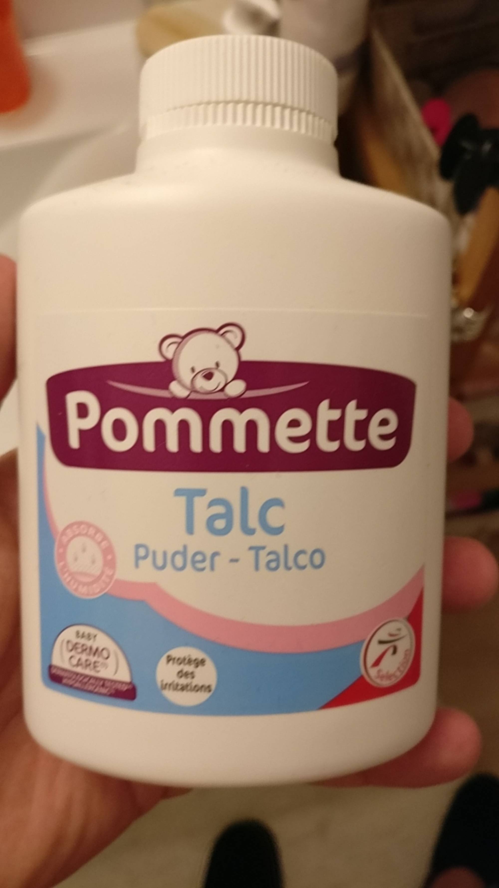 POMMETTE - Talc extra absorbant hypoallergénique