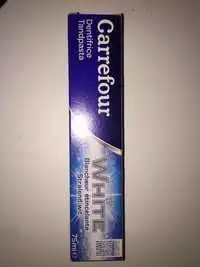 CARREFOUR - White - Dentifrice tandpasta 