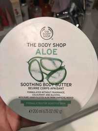 THE BODY SHOP - Aloe soothing body butter