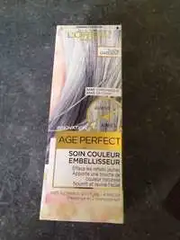 L'ORÉAL - Age perfect - Soin couleur embellisseur touche d'argent