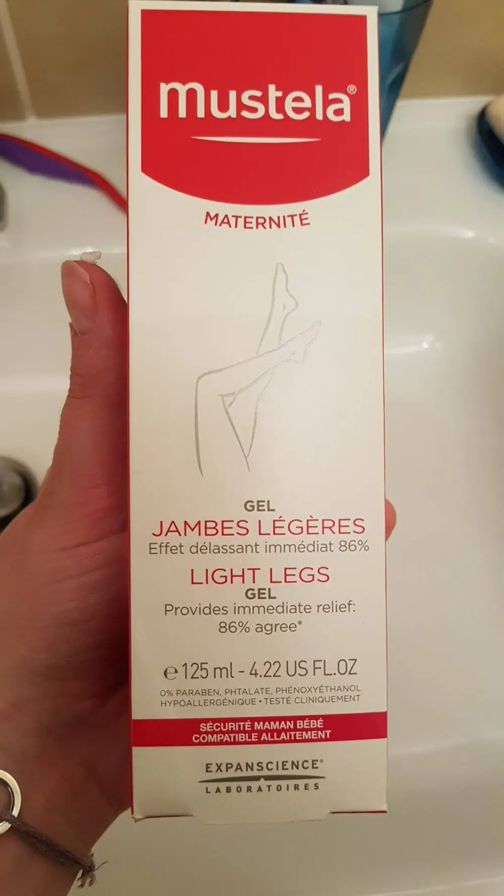 MUSTELA - Gel jambes légères 