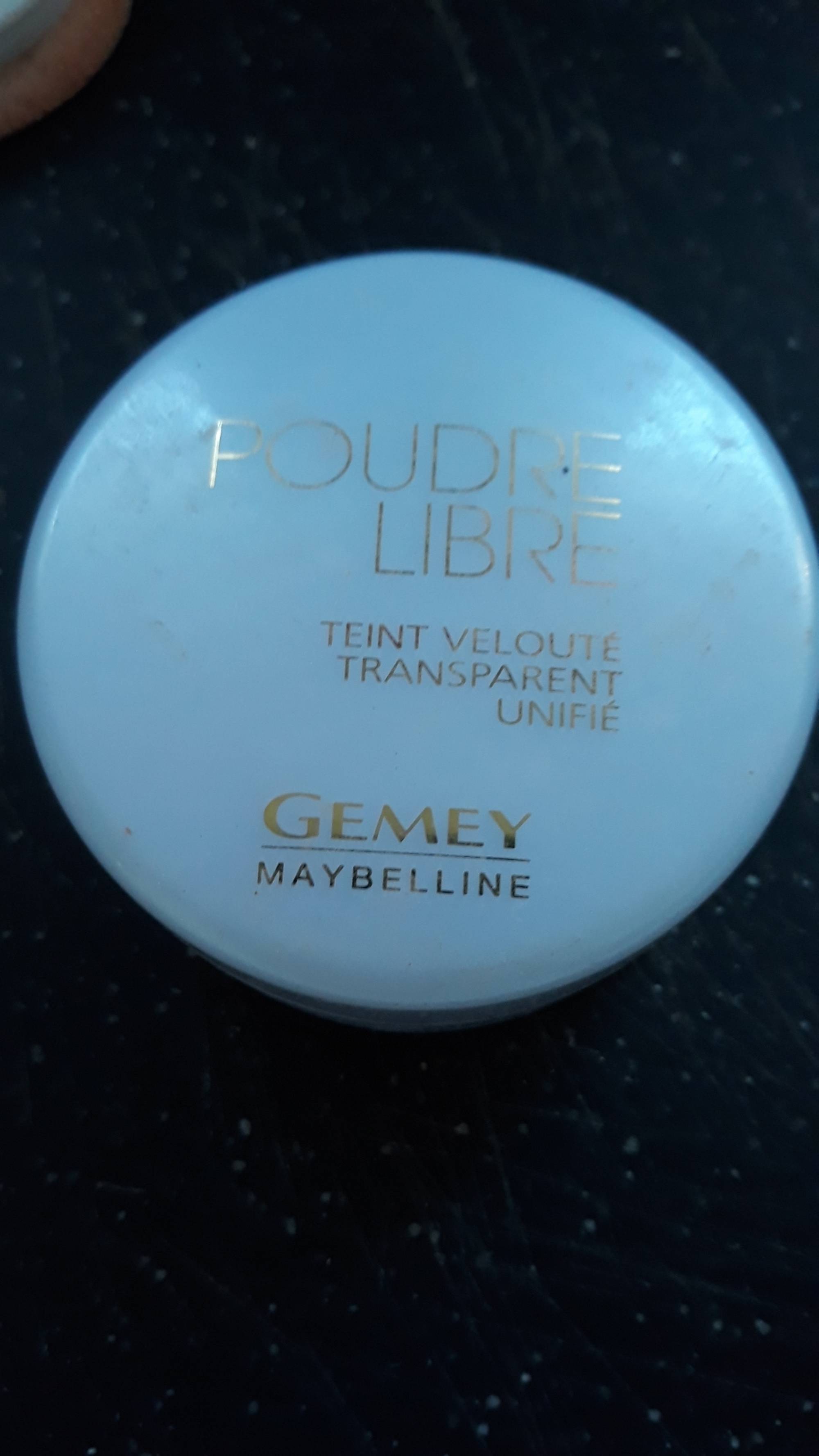 GEMEY MAYBELLINE - Poudre libre - Teint velouté transparent unifié - 01 Naturelle