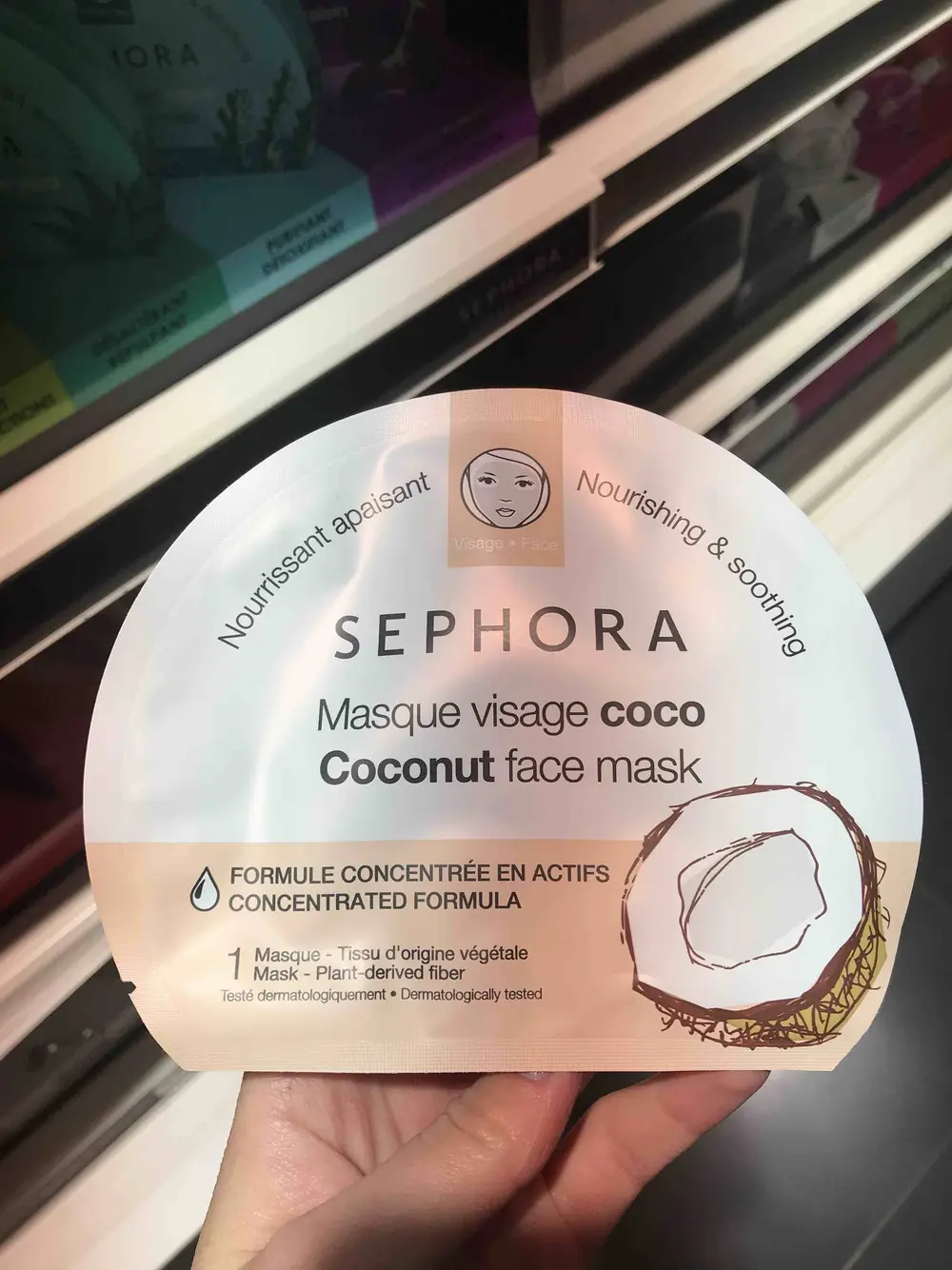 SEPHORA - Nourrissant apaisant - Masque visage coco