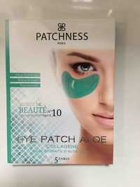 PATCHNESS - Secret de beauté n°10 - Eye patch aloe