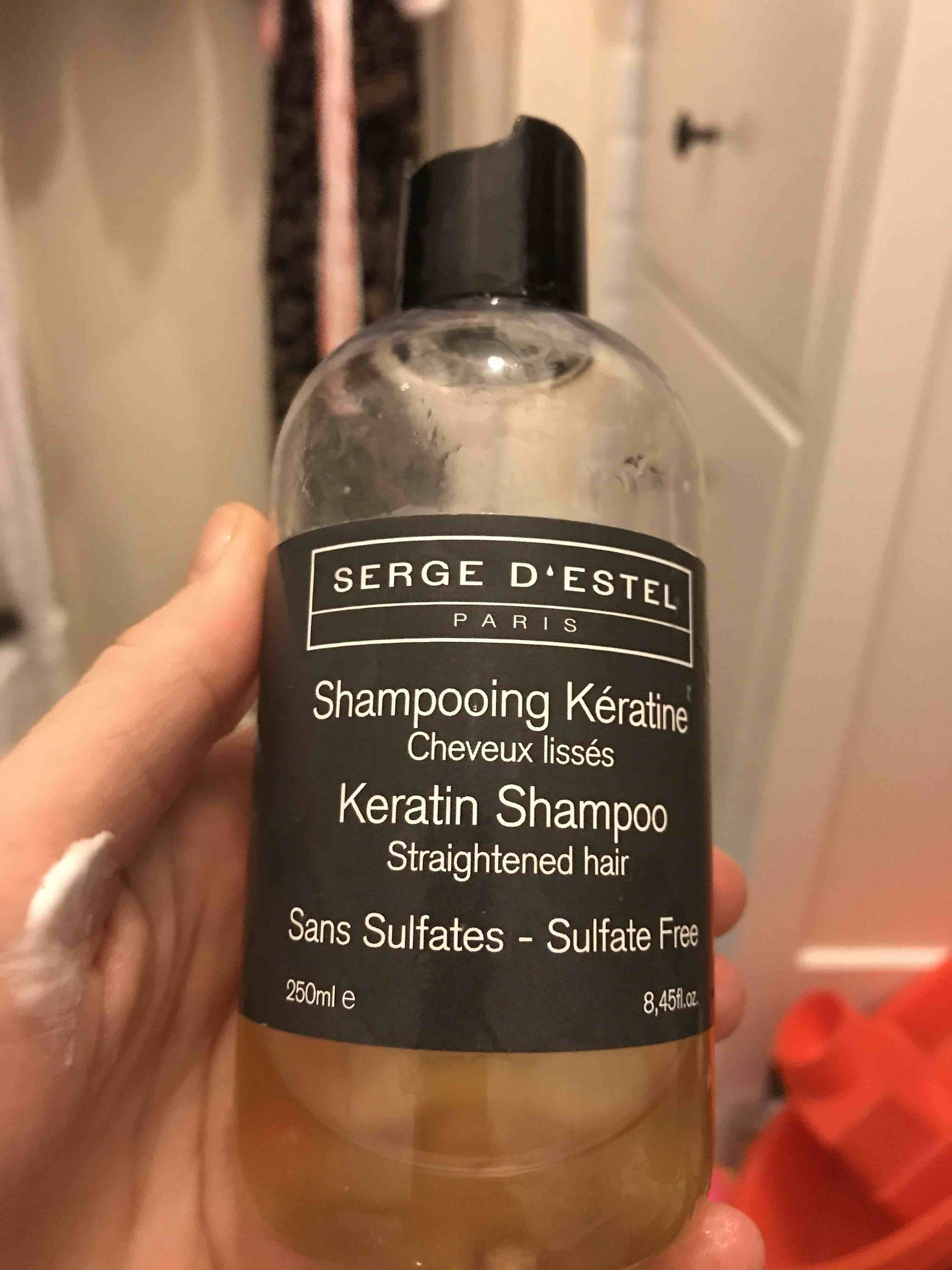 SERGE D'ESTEL - Shampooing kératine cheveux lissés 