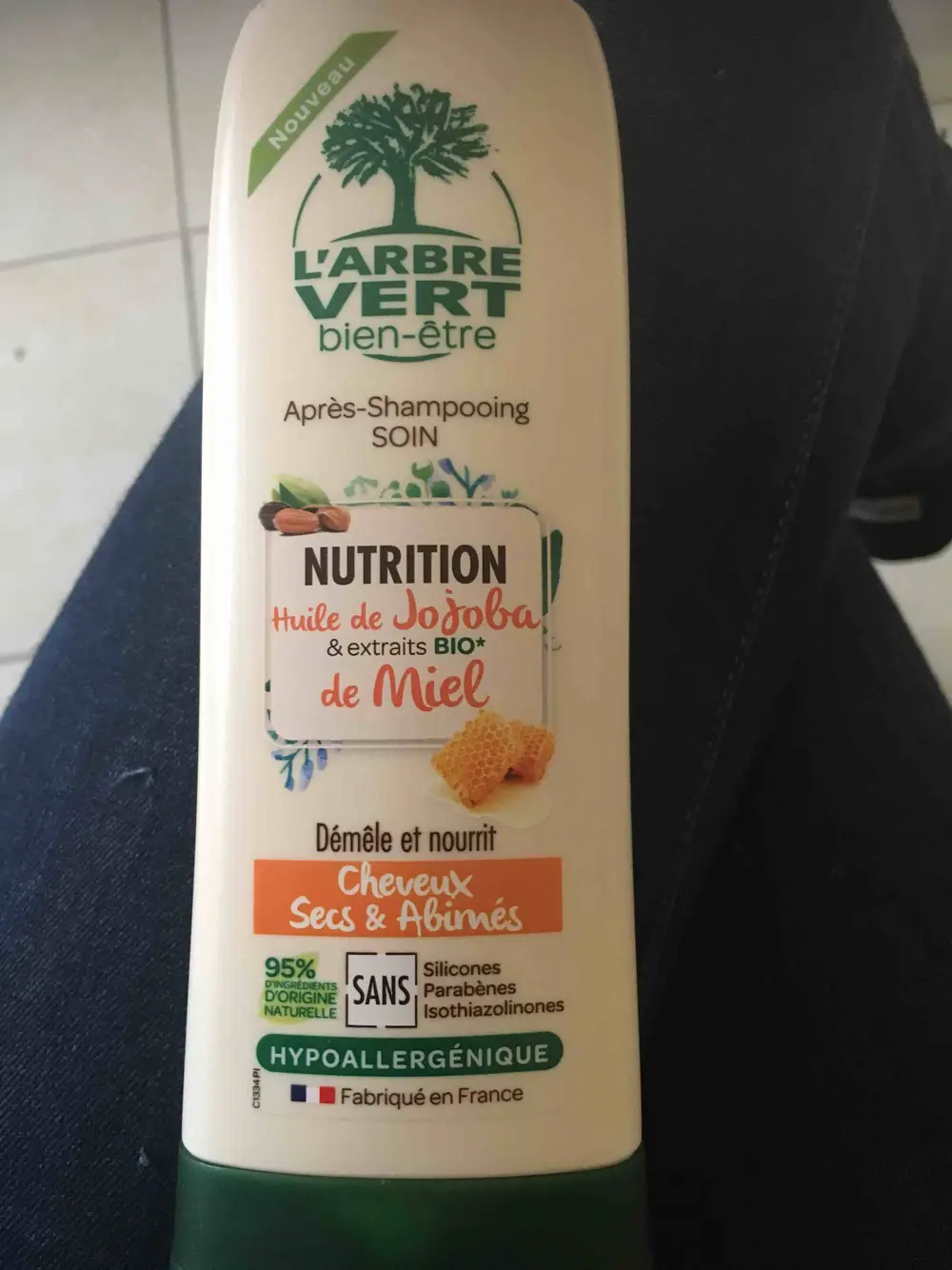 L'ARBRE VERT - Après-shampooing nutrition