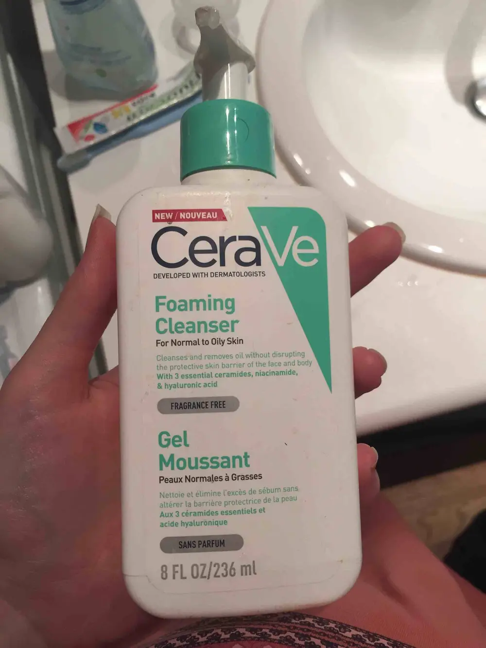 CERAVÉ - Gel moussant