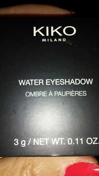 KIKO - Water eyeshadow