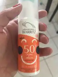 LABORATOIRES DE BIARRITZ - ALGA MARIS Crème solaire enfant SPF 50+ alga maris