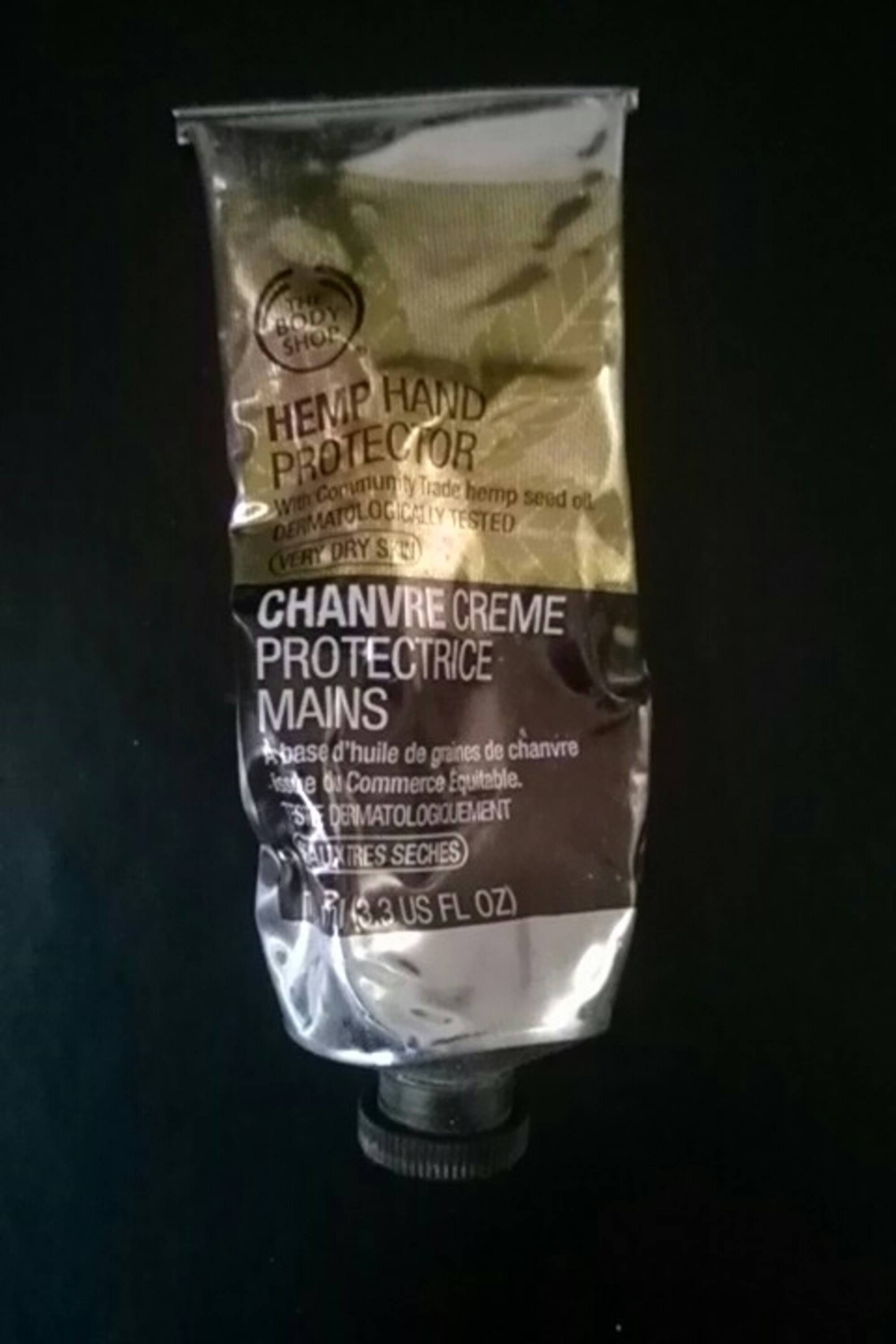 THE BODY SHOP - Chanvre - Crème protectrice mains