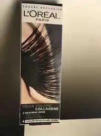 L'ORÉAL - Méga volume collagène - 2 mascara noirs