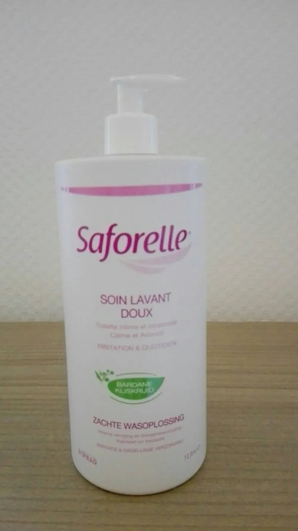 SAFORELLE - Soin lavant doux - Toilette intime