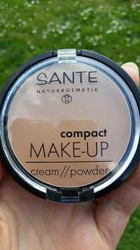 SANTE NATURKOSMETIK - Compact make up - Fond de teint 03 fawn