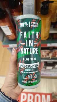 FAITH IN NATURE - Aloe vera - Après-shampooing régénérant