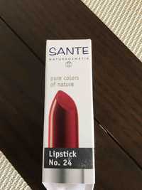 SANTE NATURKOSMETIK - Pure colors of nature - Lipstick No. 24