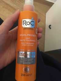 ROC - Soleil-protect - Lait haute tolérance SPF 50+