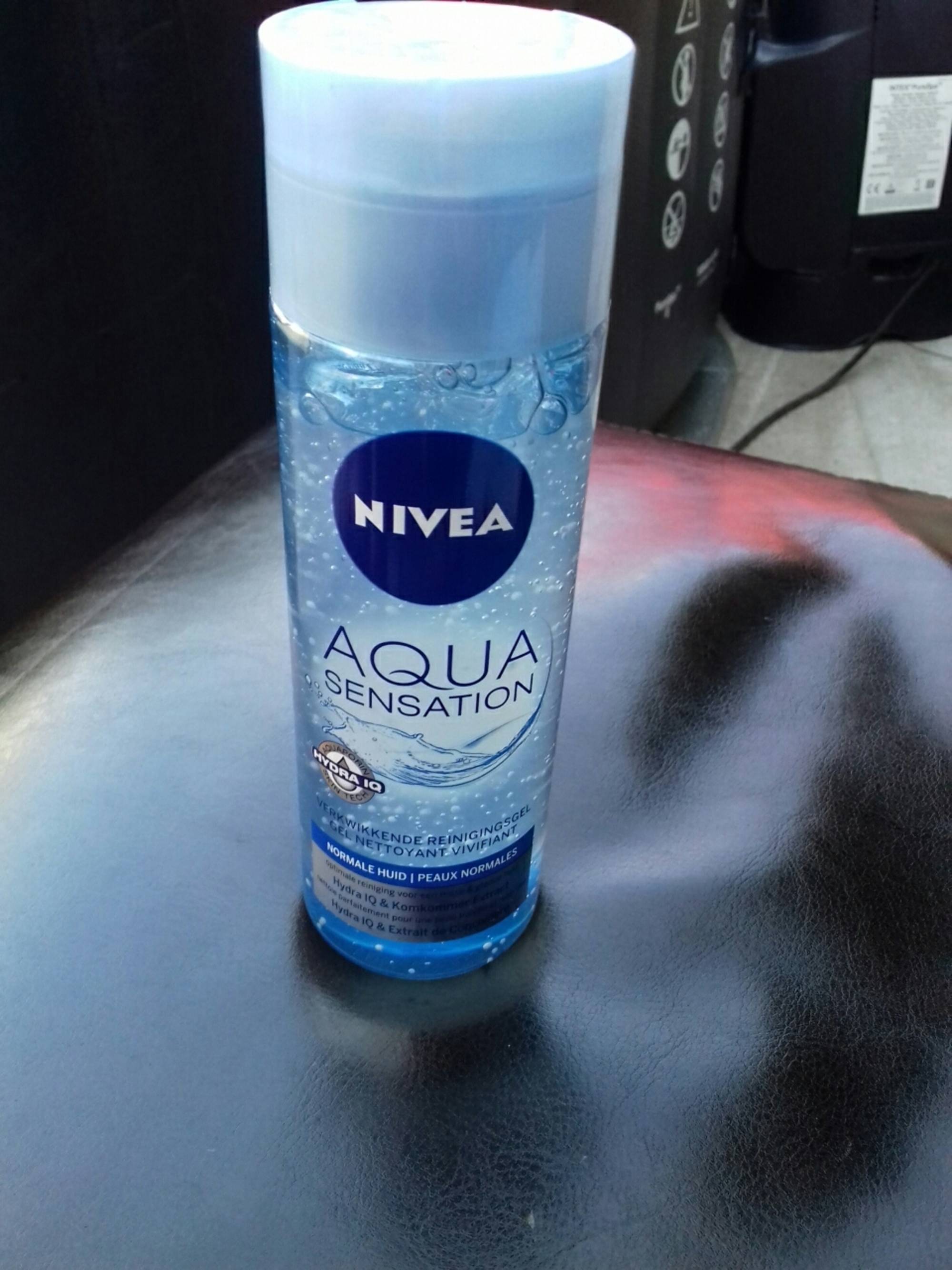 NIVEA - Aqua sensation - Gel nettoyant vivifiant