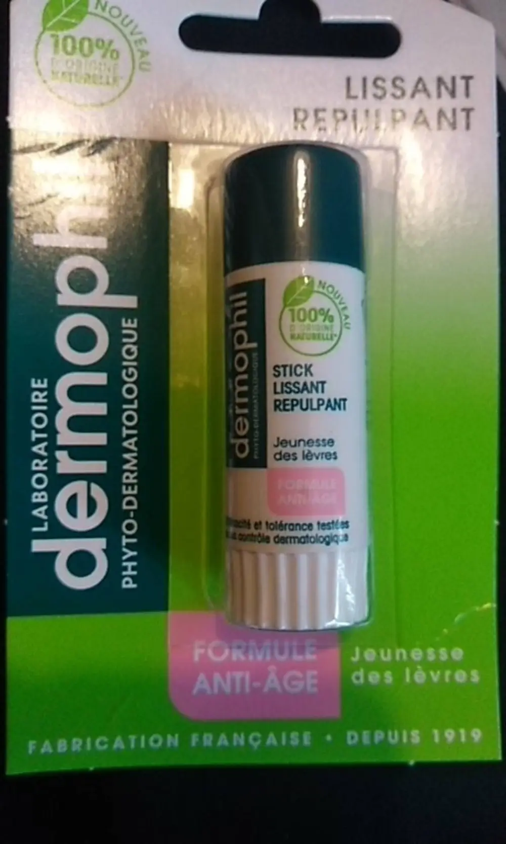 DERMOPHIL - Stick lissant repulpant formule anti-âge