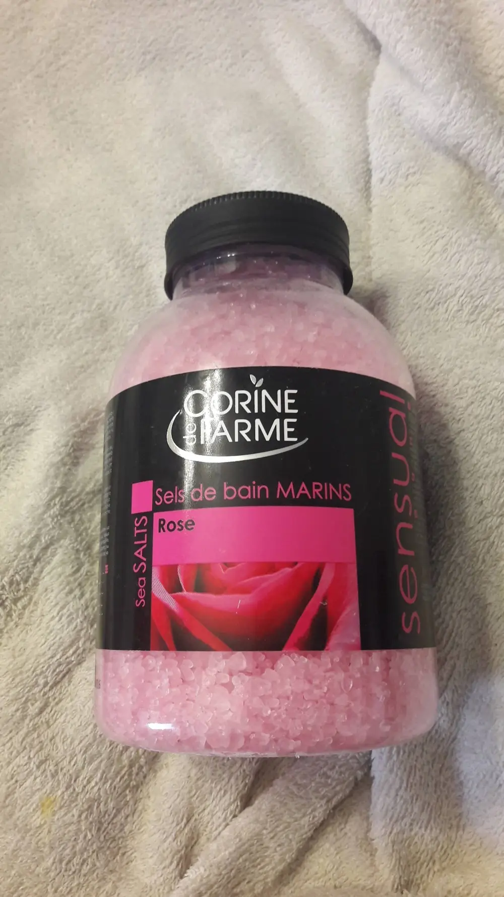 CORINE DE FARME - Rose - Sels de bain marins sensual