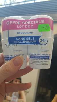 VICHY - Déodorant 24h sans sels d'aluminium