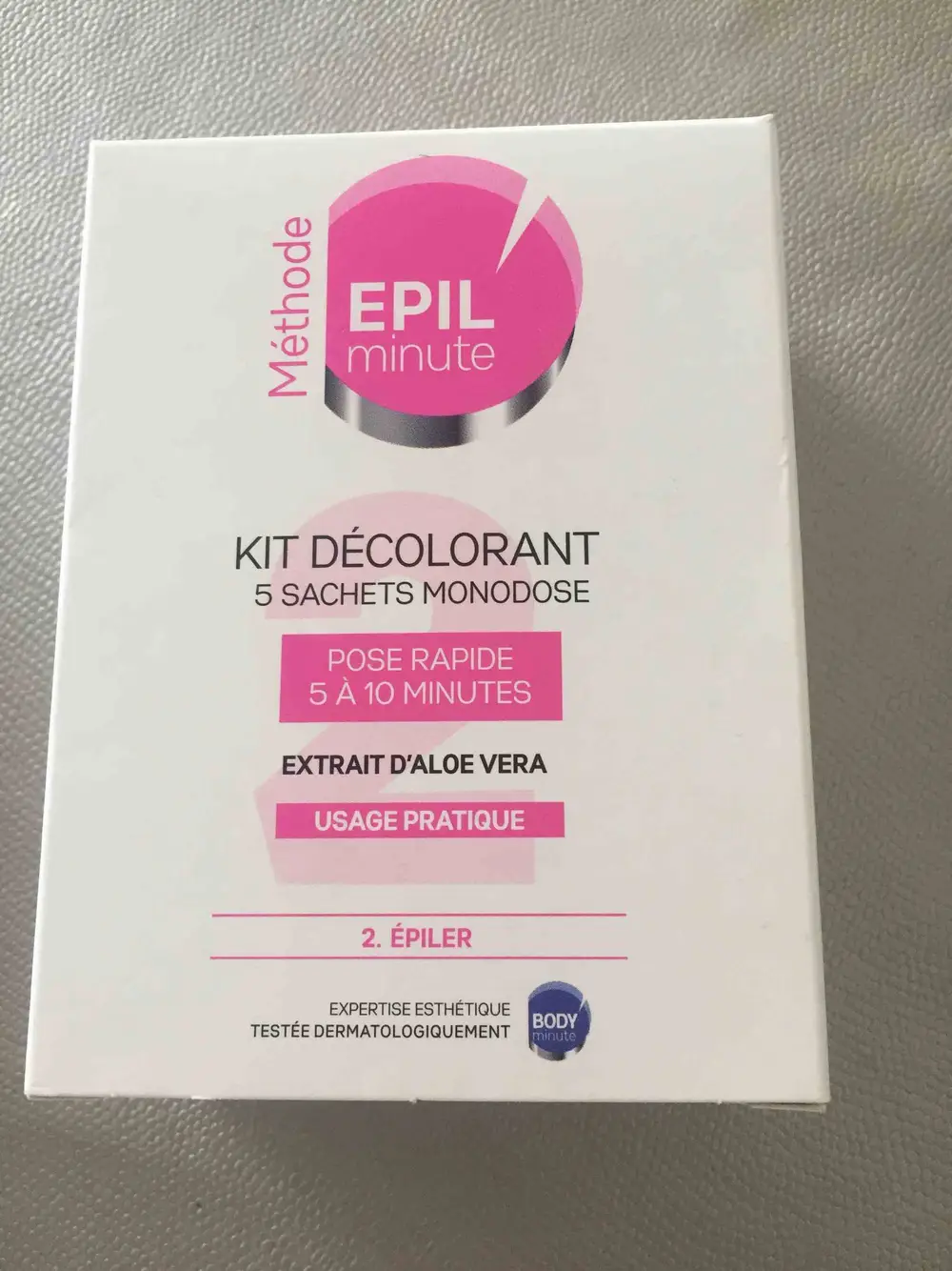 BODY'MINUTE - Epil'Minute - Kit décolorant