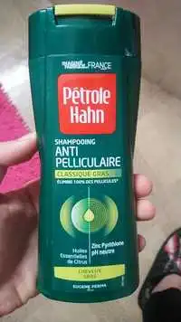 PÉTROLE HAHN - Shampooing antipelliculaire classique gras