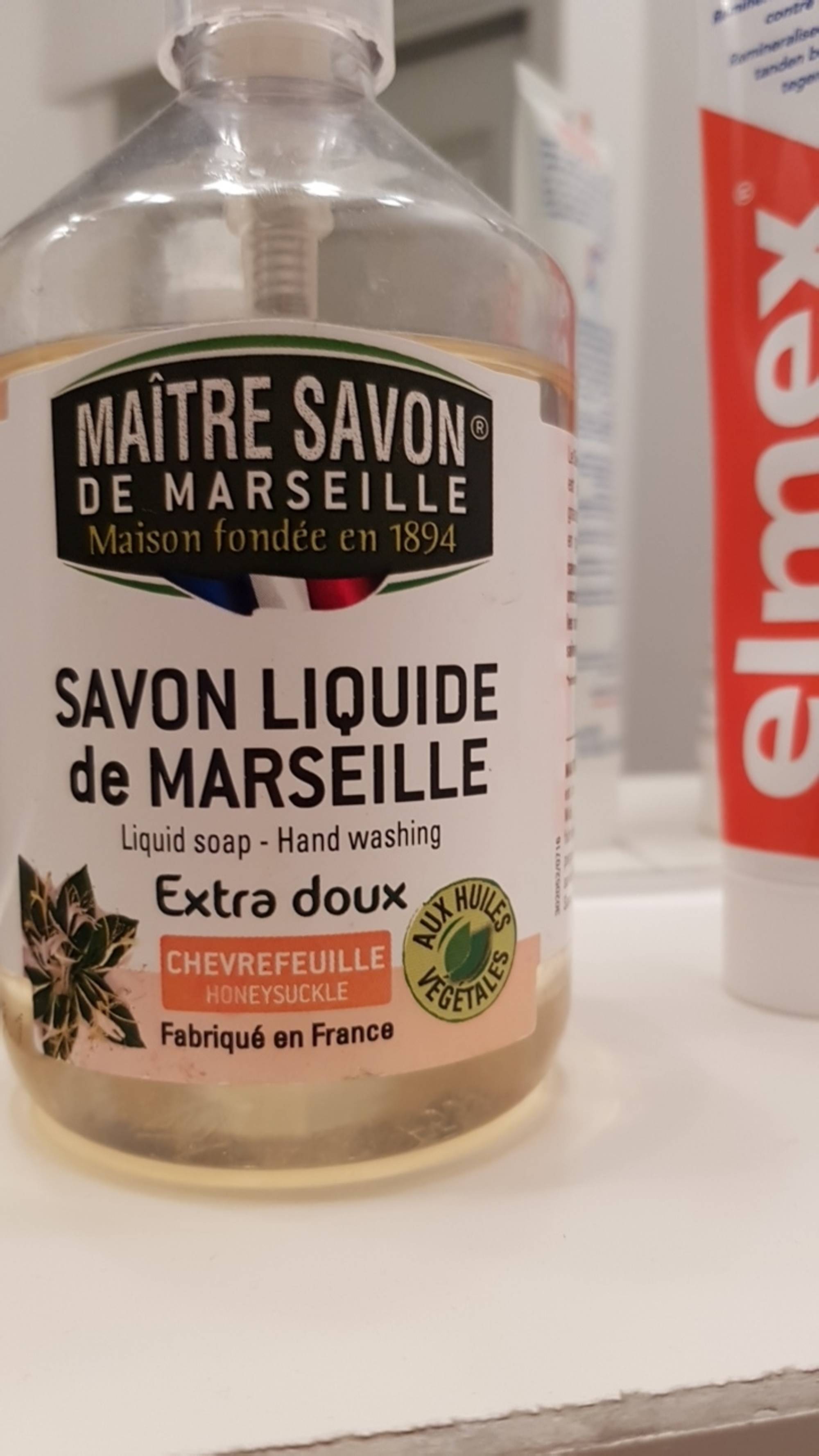 MAÎTRE SAVON DE MARSEILLE - Chèvrefeuille - Savon liquide de Marseille 