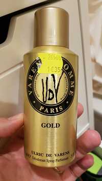 ULRIC DE VARENS - Gold Varens homme - Déodorant spray parfumant