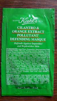 KIEHL'S - Cilantro & orange extract - Pollutant defending masque