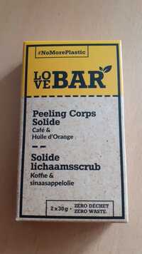 LOVE BAR - Peeling corps solide - Café & Huile d'orange