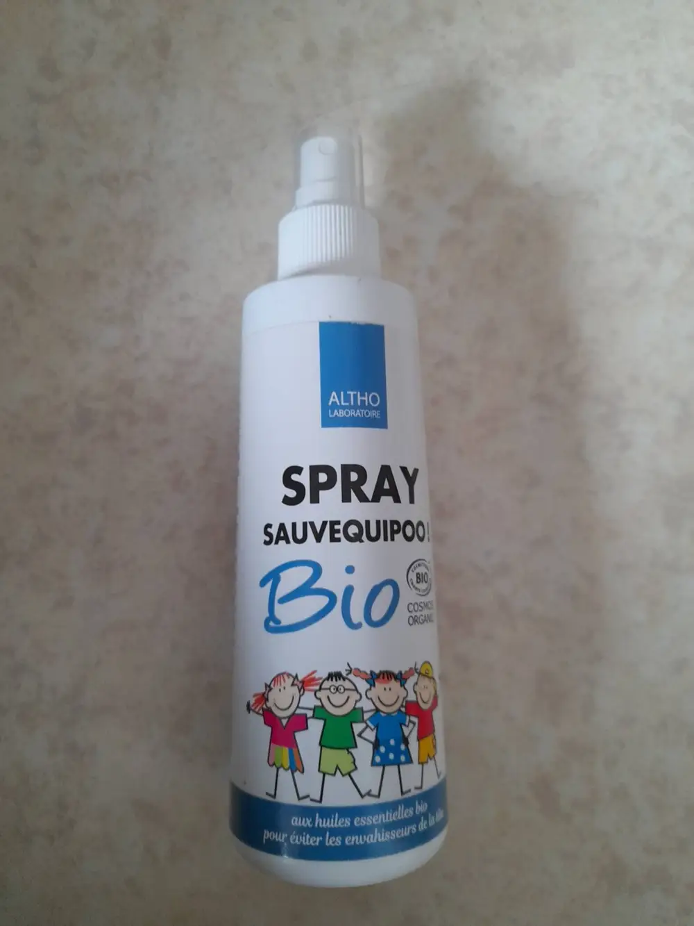 LABORATOIRE ALTHO - Spray bio sauvequipoo! Aux huiles essentielles 