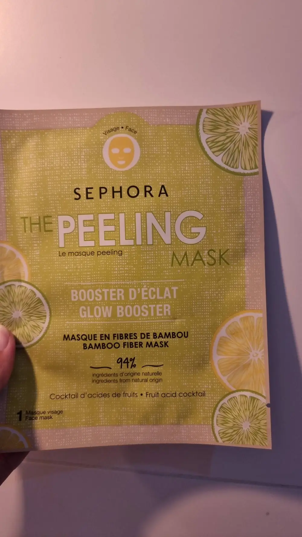 SEPHORA - Masque en fibres de bambou