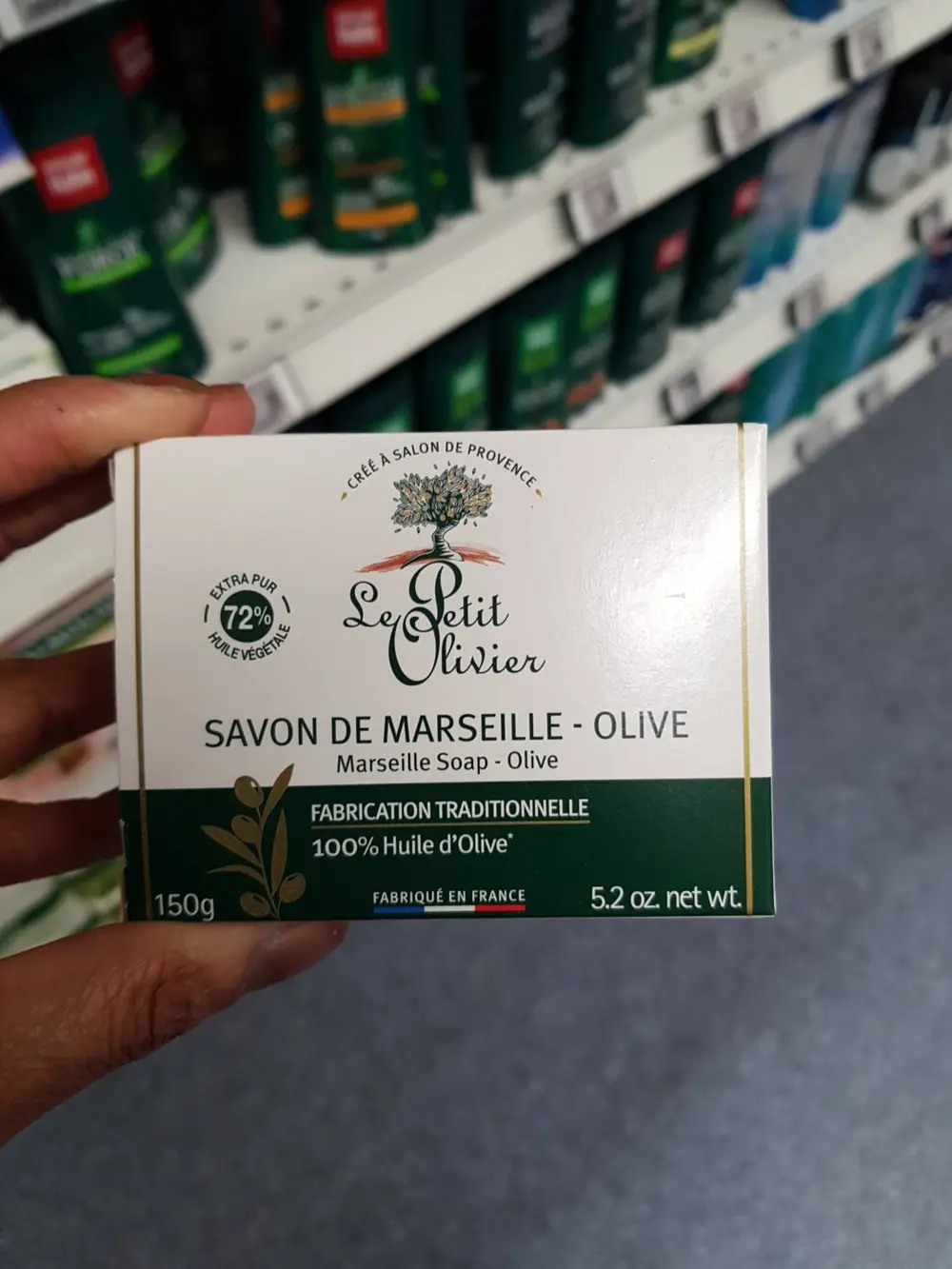 LE PETIT OLIVIER - Savon de Marseille olive