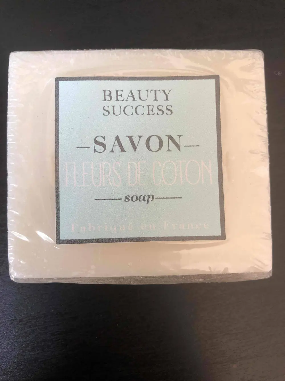 BEAUTY SUCCES - Savon fleurs de coton