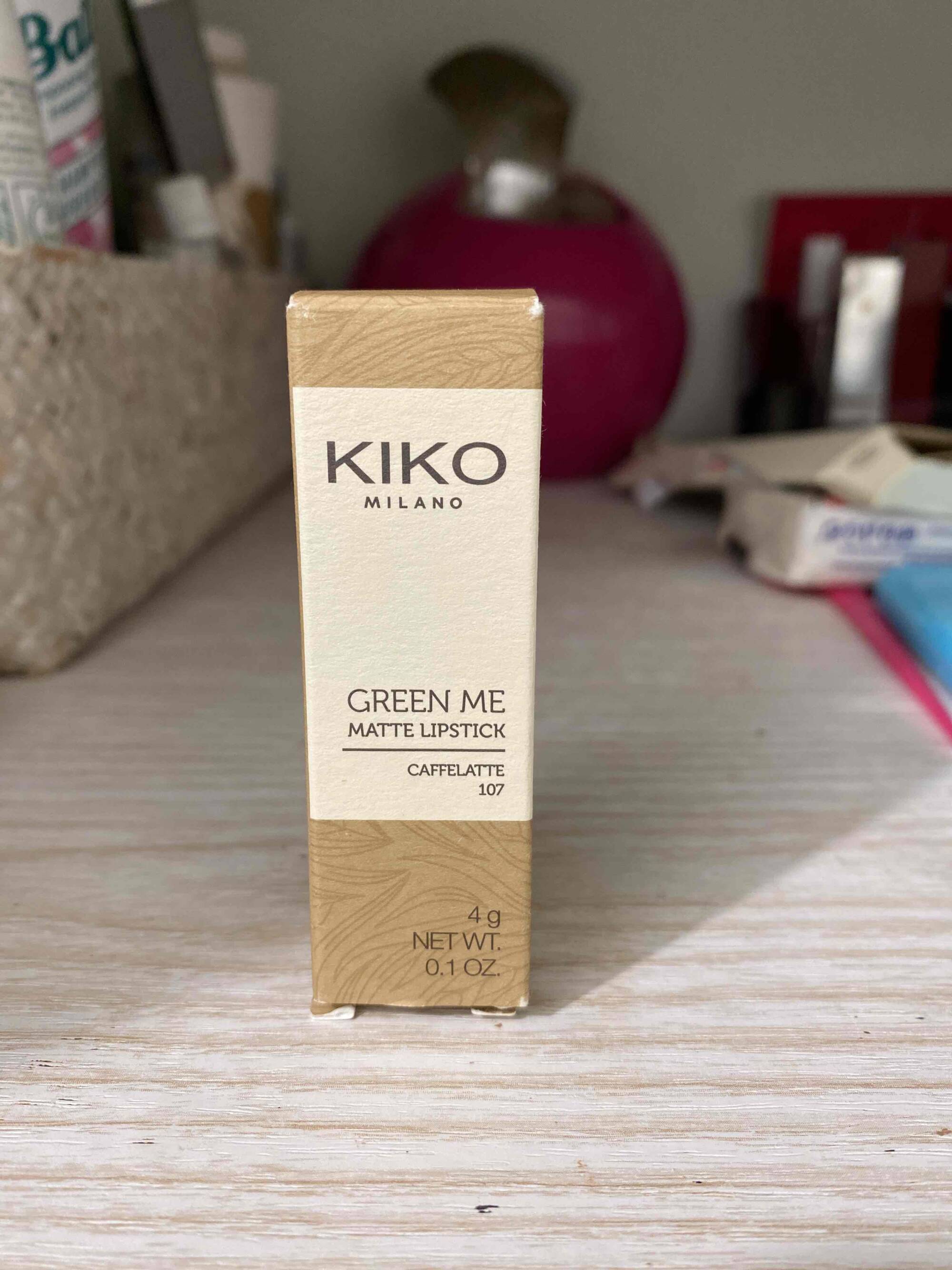 KIKO - Green me - Matte lipstick