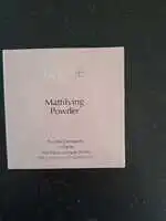 NOCIBÉ - Poudre compacte unifiante matifiante longue durée