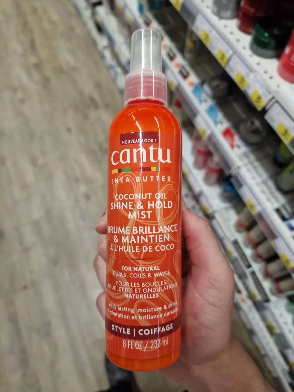 CANTU - Brume brillance & maintien à l'huile de coco