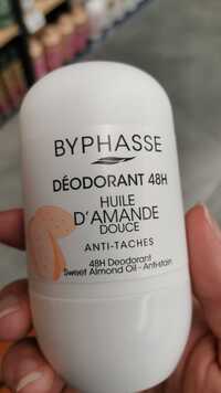 BYPHASSE - Déodorant 48h - huile d'amande douce - anti tâches 