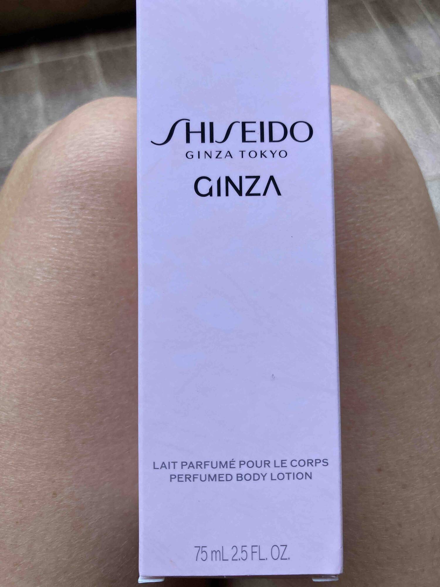 SHISEIDO - Ginza - Lait parfumé pour le corps