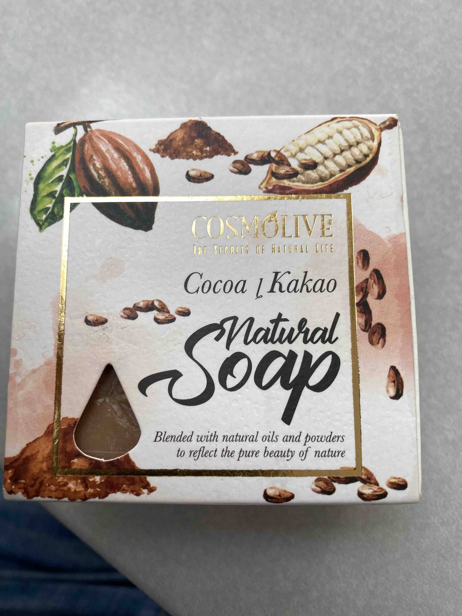 COSMOLIVE - Natural soap