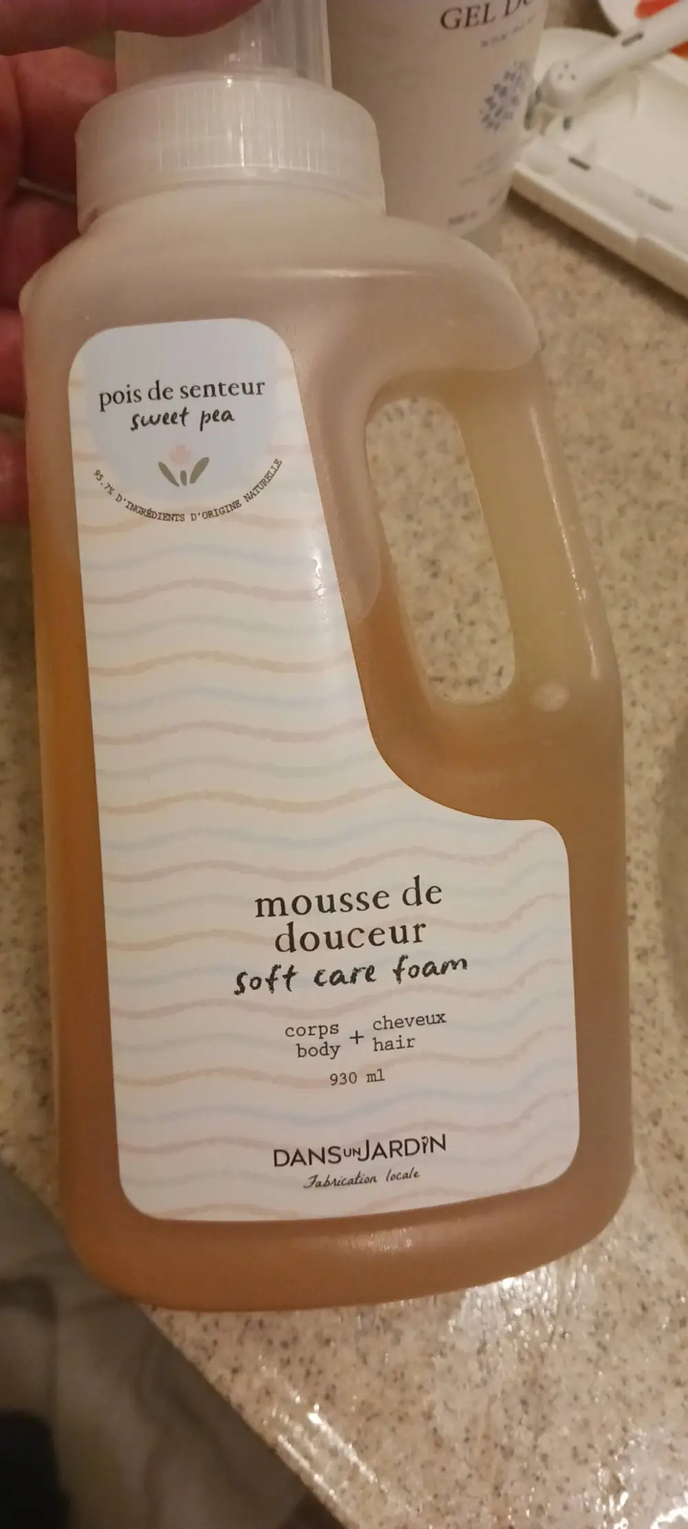DANS UN JARDIN - Mousse de douceur corps cheveux