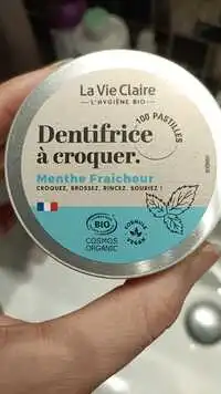 LA VIE CLAIRE - Dentifrice à croquer menthe fraîcheur