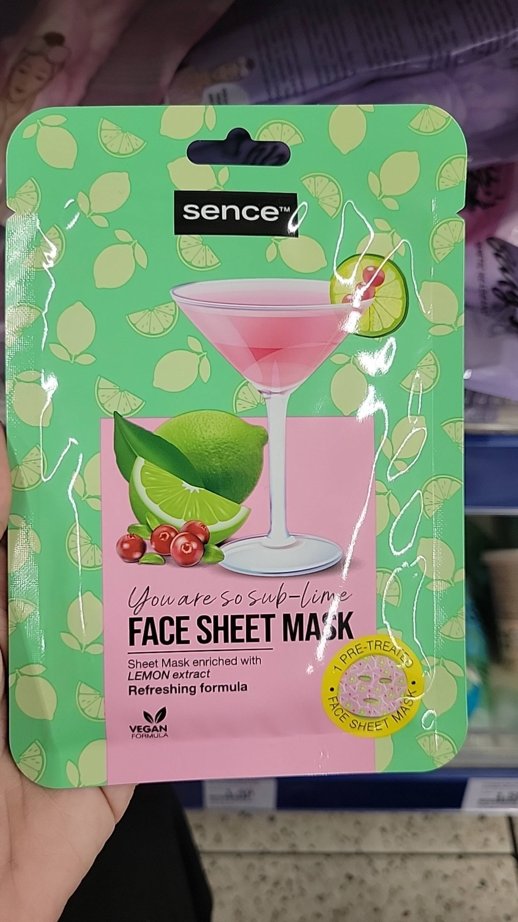 SENCE - Face sheet mask