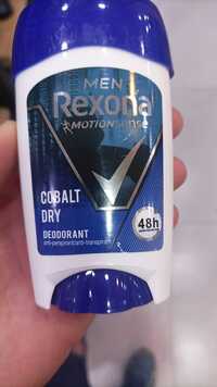 REXONA - Cobalt dry - Déodorant men 48h