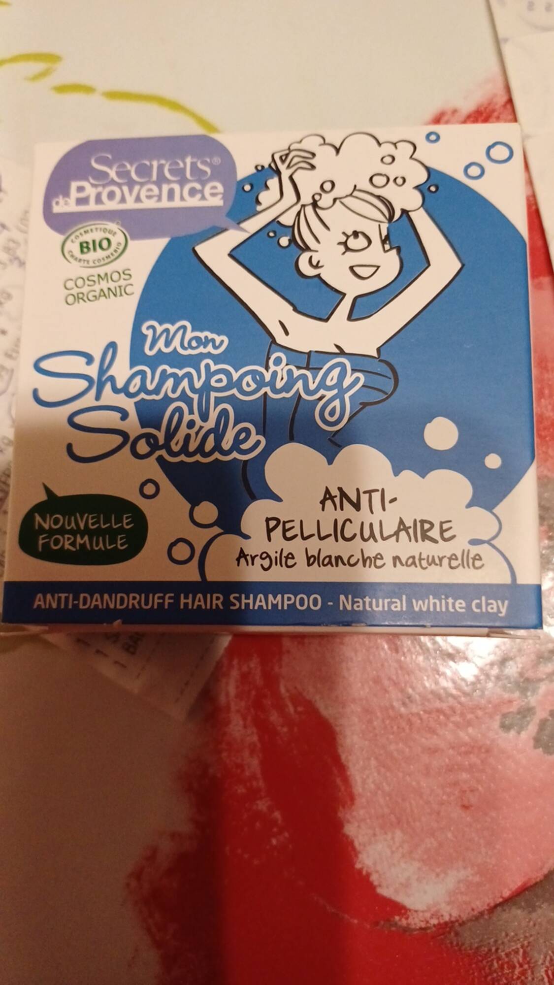SECRET DE PROVENCE - Mon shampooing solide anti-pelliculaire