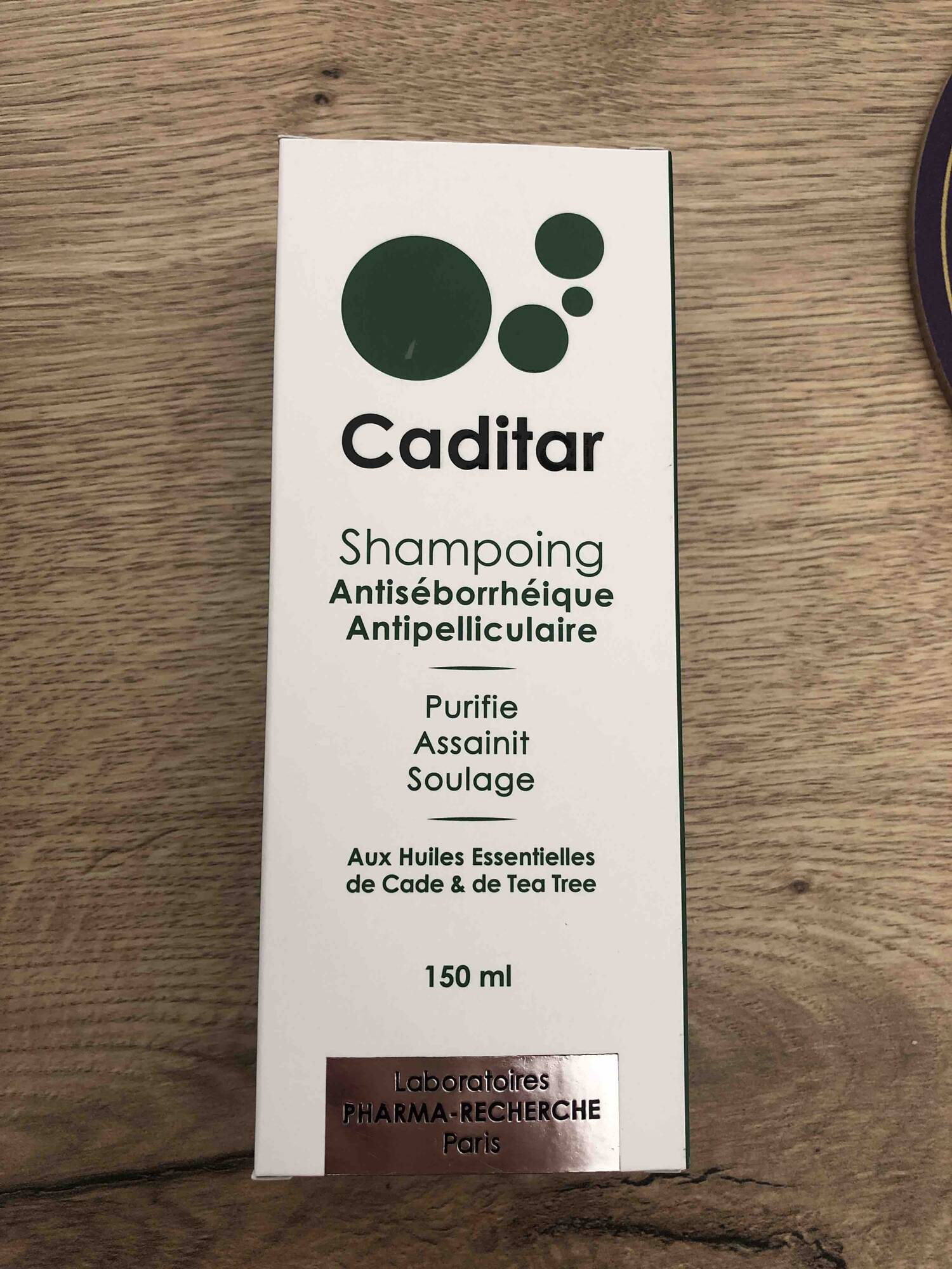 CADITAR - Shampooing antiséborrhéique antipelliculaire
