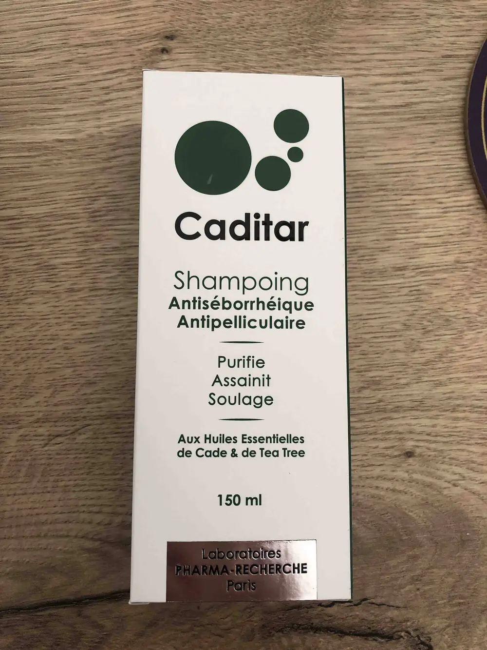 CADITAR - Shampooing antiséborrhéique antipelliculaire