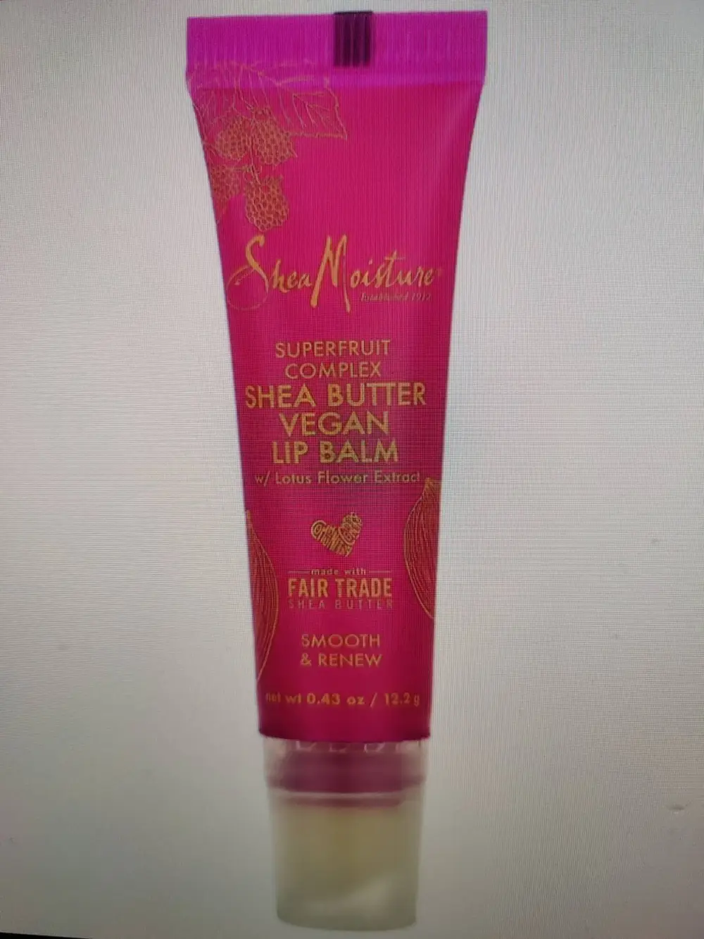 SHEA MOISTURE - Shea butter vegan lip balm