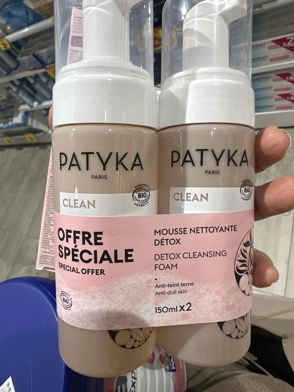 PATYKA - Mousse nettoyante détox